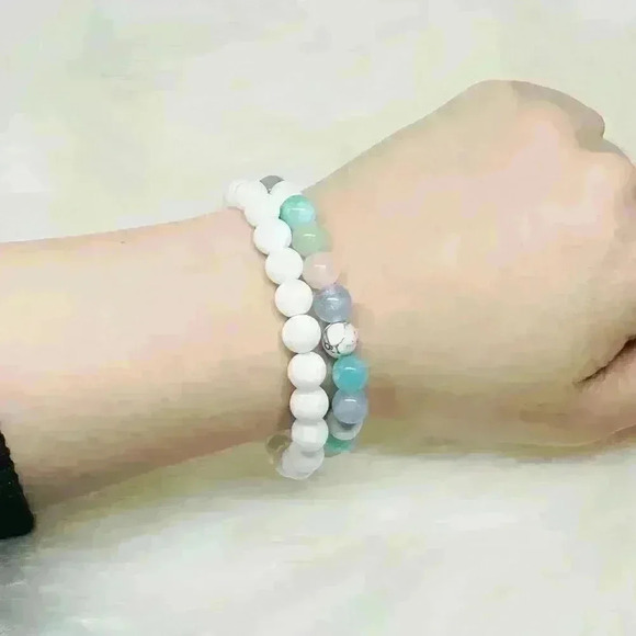 Halo beaded Duo Bracelet - Picture 4 of 5